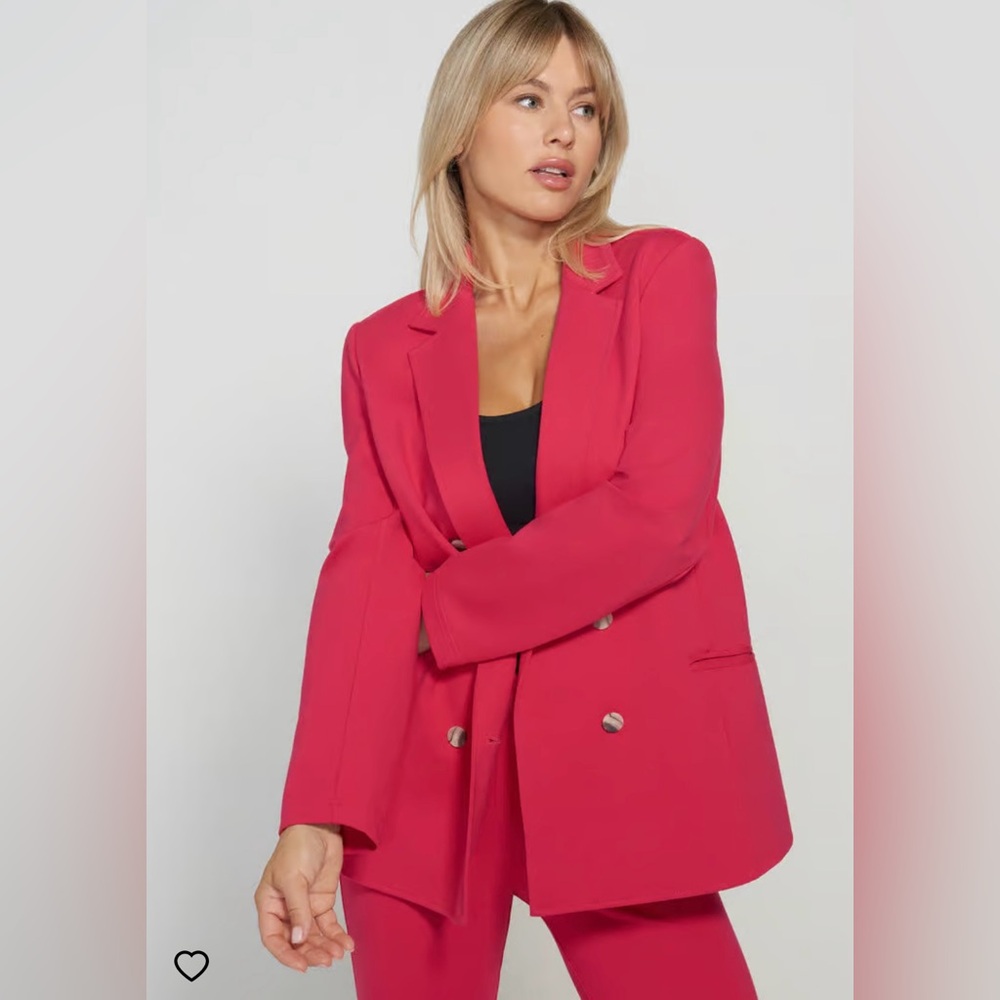 Double Breasted Blazer in Virtual Pink NWT S-XXL.